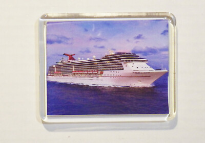 REFRIGERATOR MAGNET CARNIVAL LEGEND CRUISE SHIP #2 - 3.5 x 3 