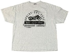 Harley Davidson Motorcycles US NAVY Double Sided Pocket T Shirt Mens Size 2XL