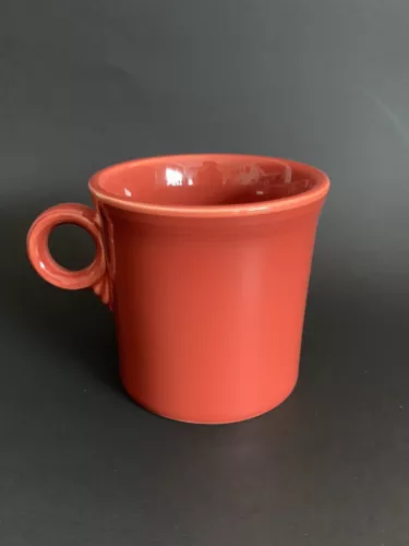 Fiestaware, Tom & Jerry, Ring Handled Mug, Fiesta, Paprika brown, burnt orange, 