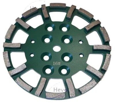 Diamant-Pro-Schleifscheibe 250 mm Ø Korn 16 - 20 Segmente z.B. für ProfiTec
