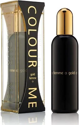 MILTON-LLOYD COLOUR ME Gold Femme Fragrance Women Eau De Parfum Body Spray Set Milton Lloyd