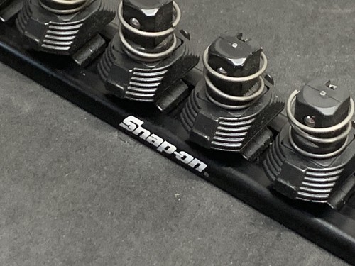 Snap On Locking 3/8” Dr Quick Release Socket Rail Holds 12 Sockets SAE Metric MM - Picture 2 of 6