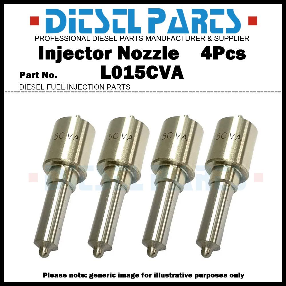 4x Fuel Injector Nozzle L015CVA for CASE 580 Cummins 4.5
