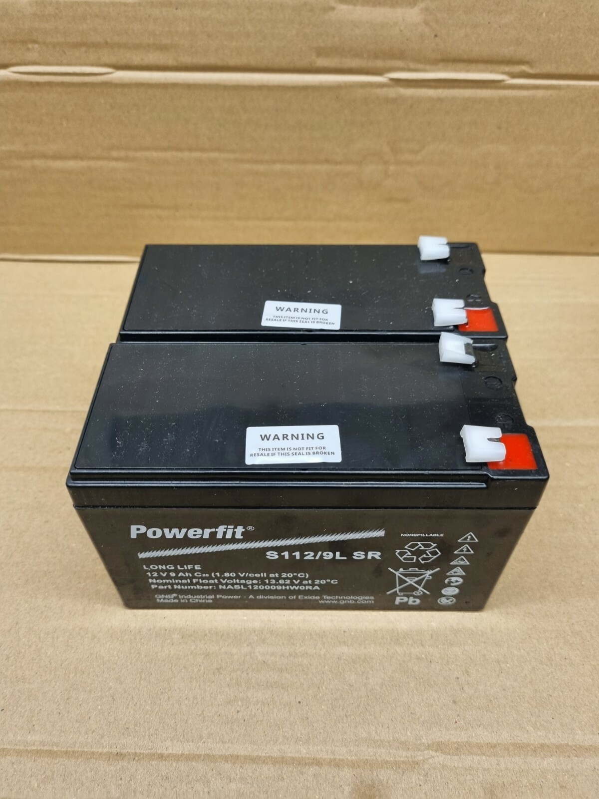 2 X 12V 9AH Stannah Acorn Brooks Bison Minivator STAIRLIFT N LONG LIFE