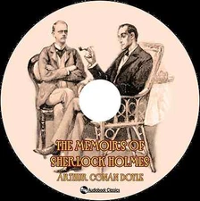The Memoirs of Sherlock Holmes - Unabridged MP3 CD Audiobook in paper sleeve