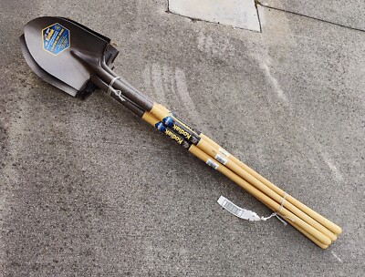 Lot 6 NEW Jackson Kodiak J-250 47'' True Temper Carbon Steel Wood Handle Shovel