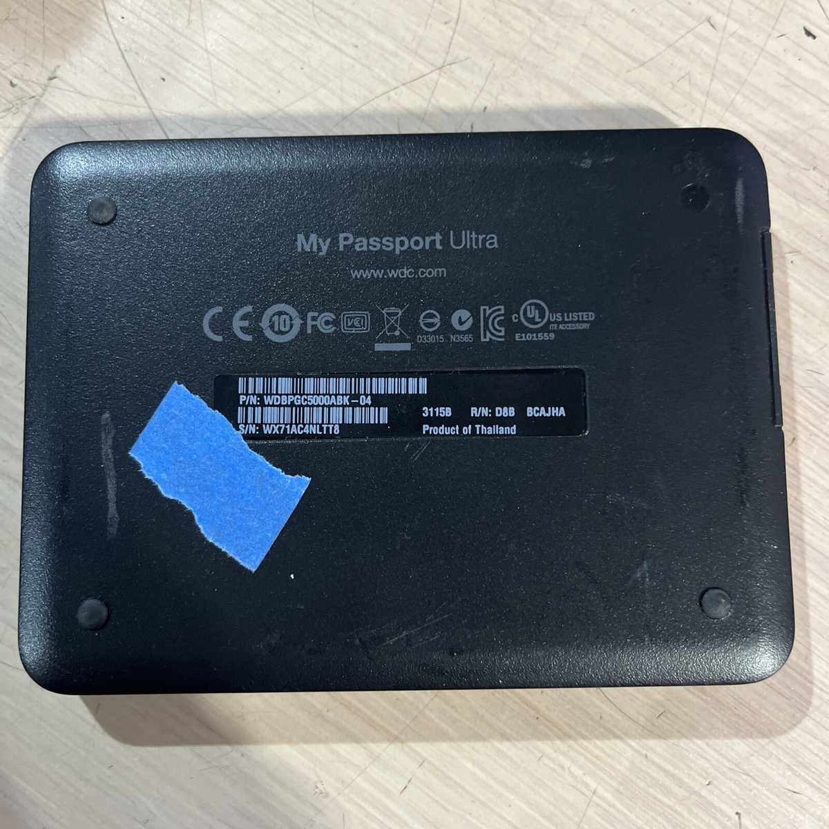 MY PASSPORT ULTRA WDBPGC500ABK-04 HARD DRIVE | eBay