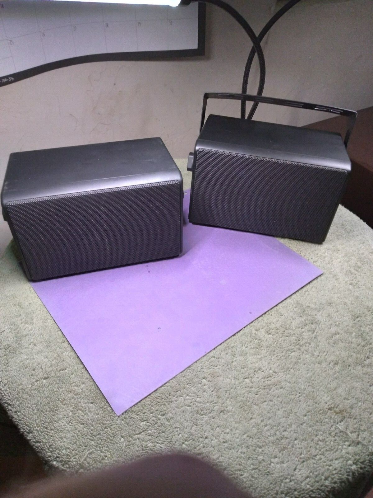Wall monitor home theater speakers