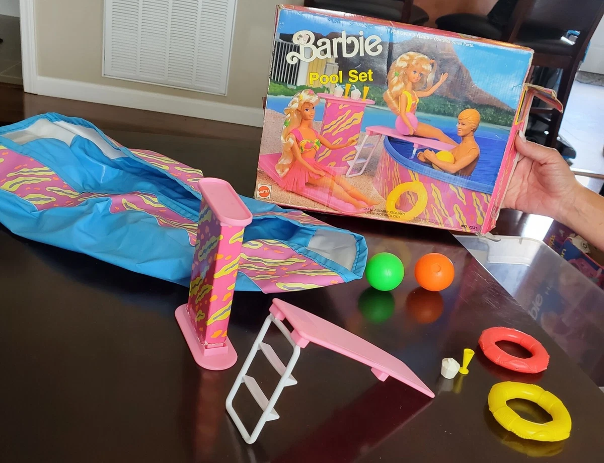 Barbie swimming pool 1990 sales