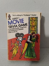Vintage 1984 Series 1 Movie Trivia Game