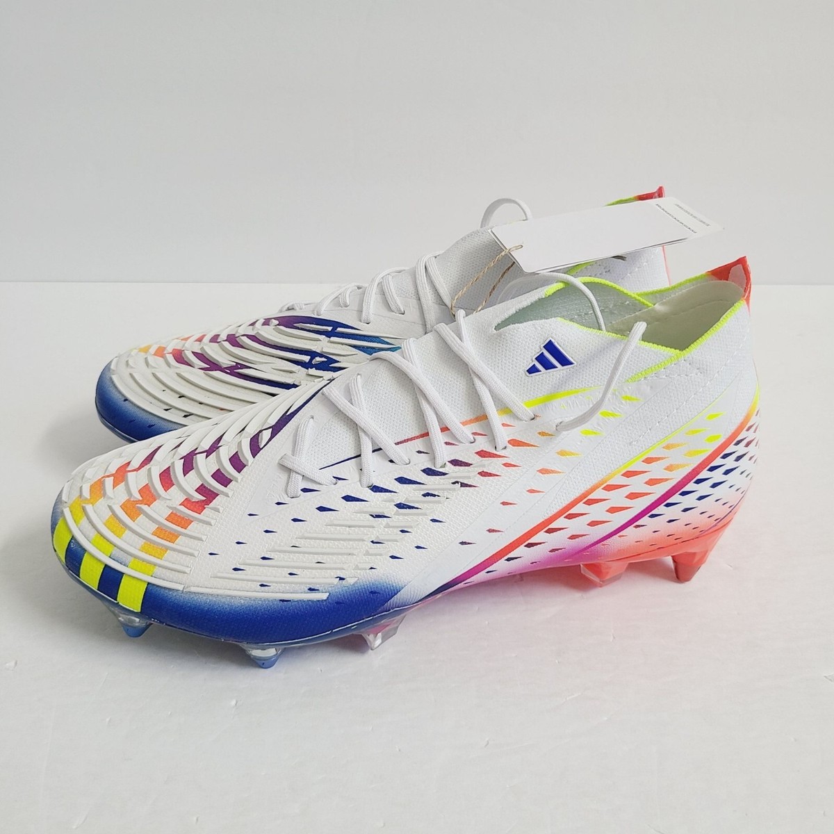 Adidas Predator Edge.1 SG Soccer Cleats GW1021 Size 7.5 White | eBay