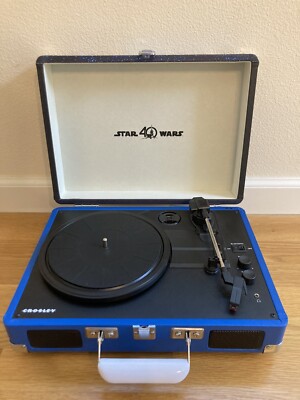 Star Wars Limited Edition Crosley Turn Table Record Player