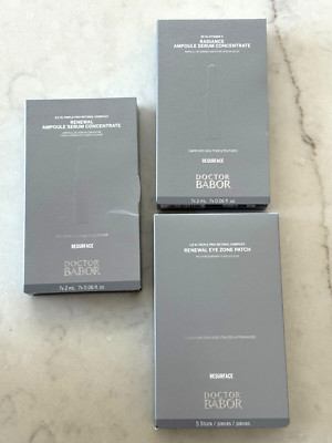 DOCTOR BABOR NEW Ampoules + Eye Zone Patches ~ PICK YOUR CHOICE ~