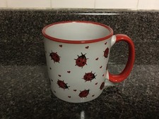 Burton Burton Coffee Cup Lady Bugs Hearts Friendship