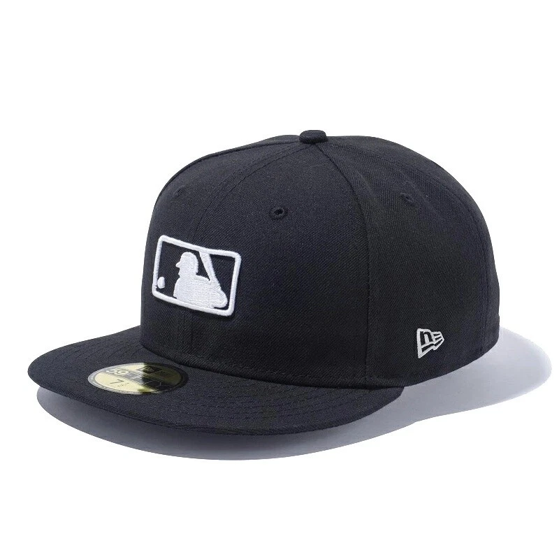 MLB New Era Allover Team Logo 59Fifty Fitted Hat  Black