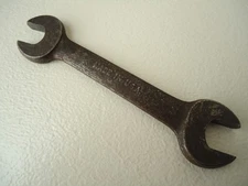 Unbranded U.S.A. Drop Forged Marked "71" 5/8" x 9/16" Dual Open End Wrench