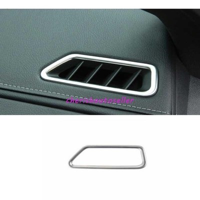 For Cadillac XT4 19-2023 Silver Steel Dashboard Right Air Outlet Vent Trim 1PC