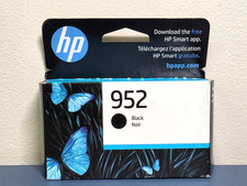 Genuine HP 952 Black Ink F6U15AN NEW SEALED Warranty 11/2026 OEM