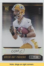 2014 Rookies & Stars Longevity Parallel Platinum 17/25 Jared Abbrederis READ 0c6