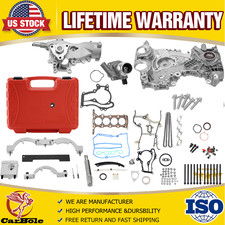 25194353 Cubierta de distribución del motor + Kit de bomba de agua para Chevy Cruze Trax Sonic 1,4 L L4
