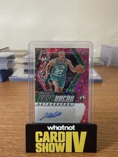 2023-24 Mosaic Jordan Walsh #FB-WAH Pink Disco Fast Break Auto /15 Celtics