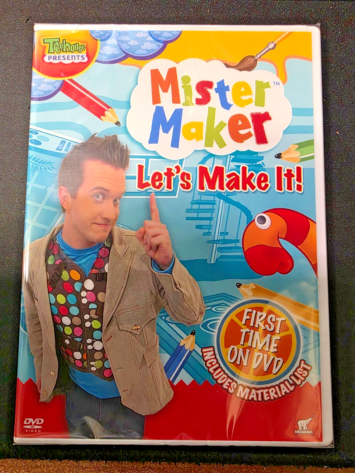 Mister Maker: Let's Make It! ( DVD, 2010, Treehouse Presents Region 1 US Import