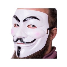 Anonyme Vendetta Maske Guy Fawkes Kunststoff – Halloween Karneval Party