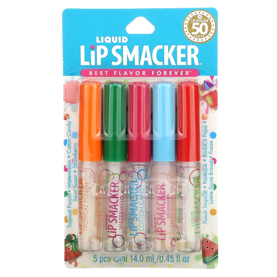 Liquid Lip Gloss, Variety Pack, 5 Pack, 0.45 fl oz (14 ml) - Image 2 of 4