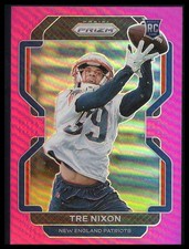 Tre Nixon 2021 Panini Prizm Pink Rookie Card!!