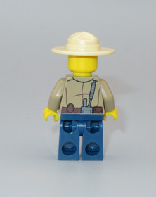 LEGO Forest Police officer sunglasses Town minifigure 4436