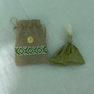 Natural Henna Powder 28g Hair Dye Body Art with Decorative Burlap Pouch