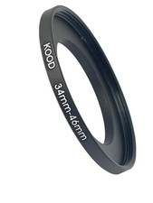 Step Up Ring 34mm - 46mm Stepping Ring 34-46mm