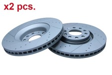 X2 PCS FRONT BRAKE DISC ROTOS X2 PCS SET 19-1803SPORT MAXGEAR I