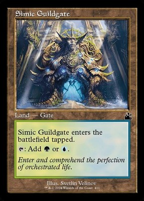 Simic Guildgate - Retro Frame~0411~NM~(RVR) - Ravnica Remastered~MTG