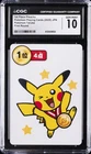 2025 POKEMON TARUKA 1ST PLACE-ROUND 1 PIKACHU CGC 10 GEM MINT