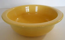 HLC Fiestaware Fiesta Ware 8 3/8" x 2 3/4" Yellow Vegetable Bowl USA