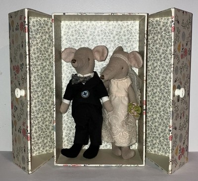 Maileg Wedding Mice Bride & Groom Couple in Box