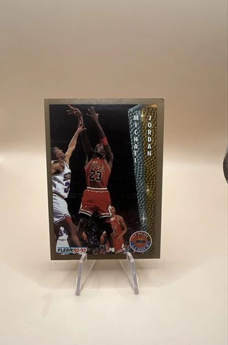 1992-93 Fleer - League Leader Michael Jordan #238