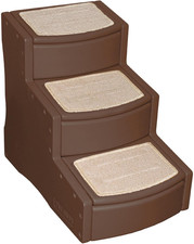 Pet Gear Easy Step III Stairs for Dogs/Cats, Washable, No Tools, 6 Colors