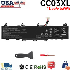 53WH CC03XL Battery For HP EliteBook 830 835 840 845 G7 G8 Aero G7 G8 HSTNN-DB9Q