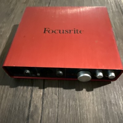 Focusrite Scarlett 6i6 1st Gen USB Audio Interface Tested w/ Power Supply