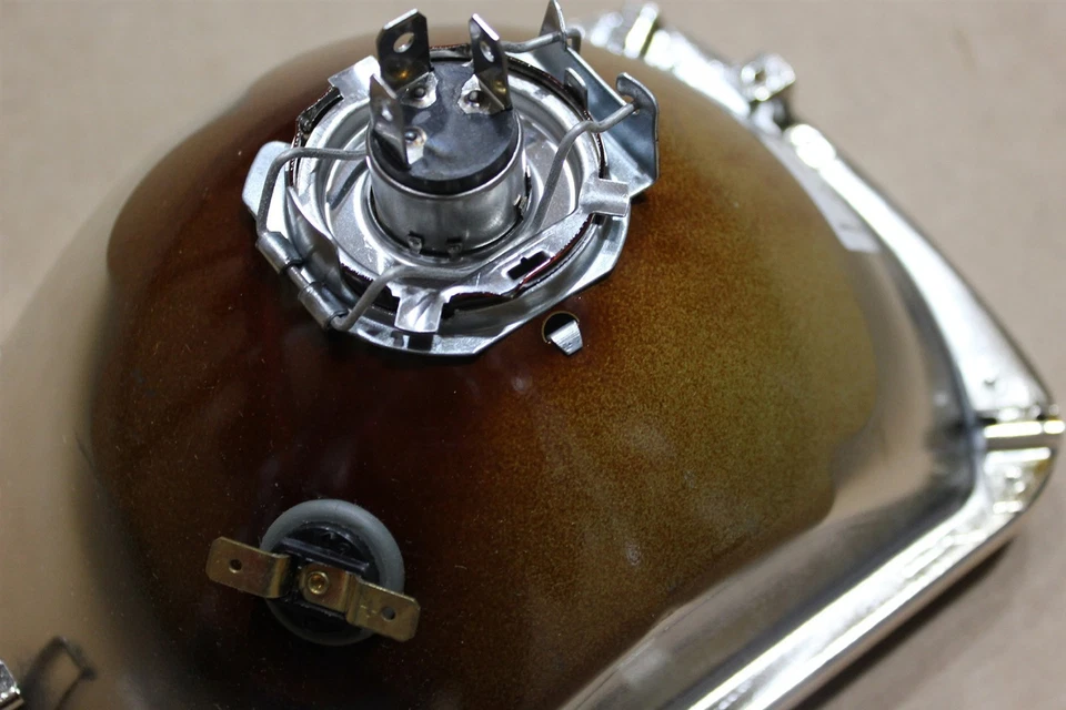 Farol 91-93 Jeep Cherokee Comanche 4740512 com lâmpada âmbar NOS fábrica OEM - Imagem 4 de 4