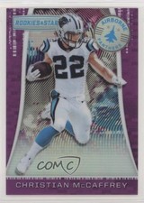 2018 Panini Rookies & Stars Airborne Purple 35/65 Christian McCaffrey gq2