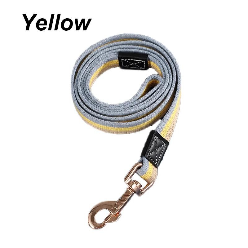 Pet Dog Canvas Leash Thickened Traction Rope Walking Training Lead Small & Large