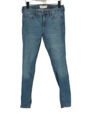 Abercrombie & Fitch Women's Jeans W 27 in Blue Cotton with Polyester Straight