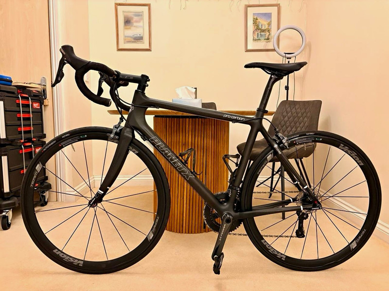 Planet X Pro Carbon Road Bike Carbon Fibre 700C Large Shimano Ultegra Black