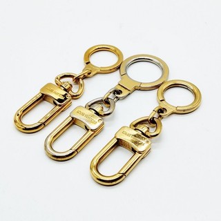 Louis Vuitton portachiavi ciondolo set 3 metallo dorato 4610180