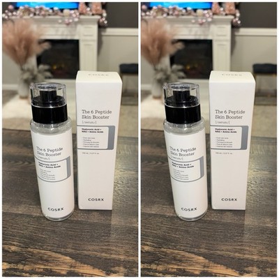2 COSRX The 6 Peptide Skin Booster Serum  5.07 fl. oz/ 150 ml Ea - NIB Free Ship