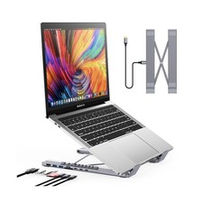 USB C Laptop Docking Station Stand, Dock Tablet Stand, 8 in 1 U... USA FAST SHIP