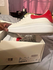 Alexander McQueen Men's Casual Sneaker, Size 11 - White